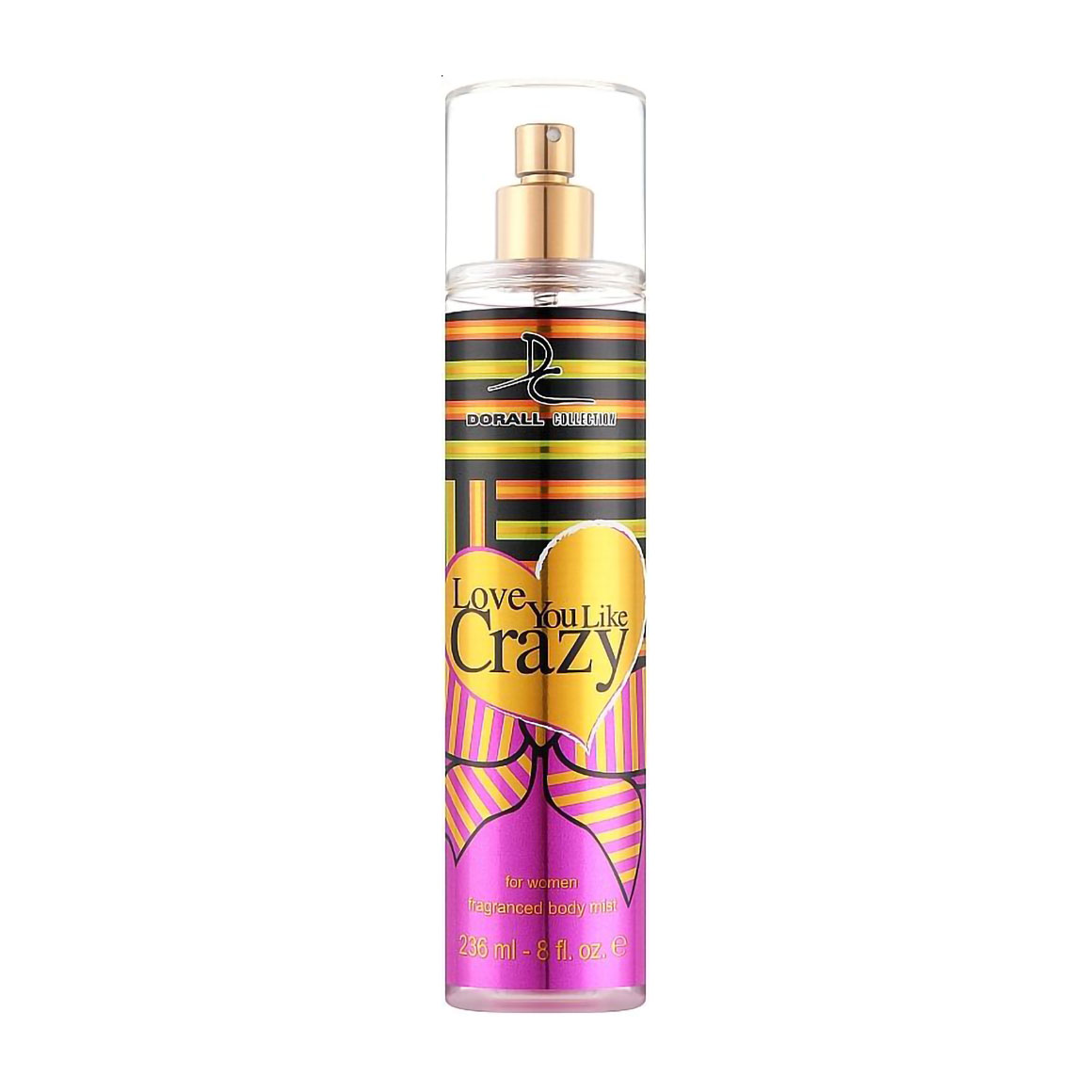 Парфумований міст для тіла Dorall Collection Lovely You Like Crazy Body Mist жіночий, 236 мл